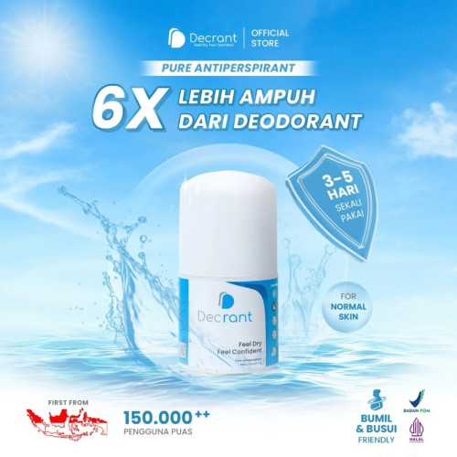 Decrant Antiperspirant Original Roll On 30 ml