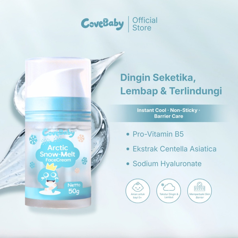 CoveBaby Paket Krim Wajah + Sampo 2in1 Amino