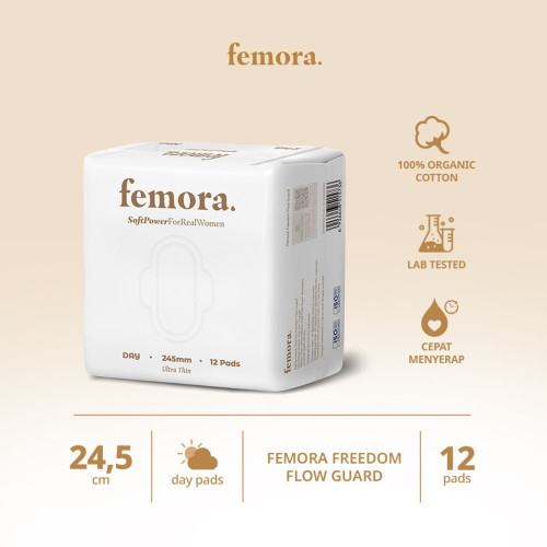 FEMORA Freedom Flow Guard | Sanitary Pad 245mm