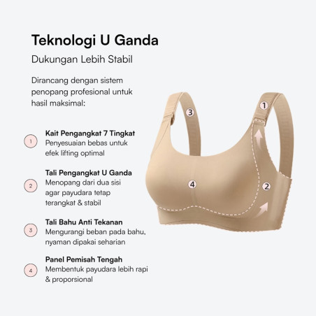 Tulandut Piano Key Bra