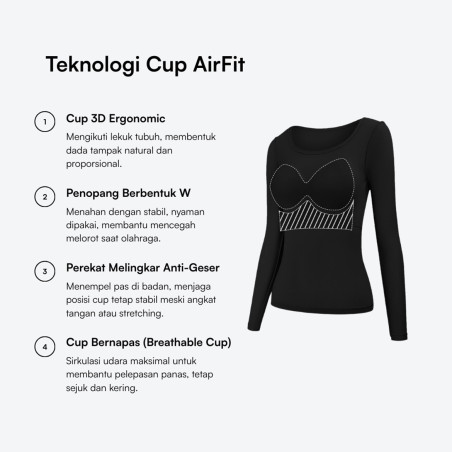 Tulandut AirFit Bra-In Workout Set