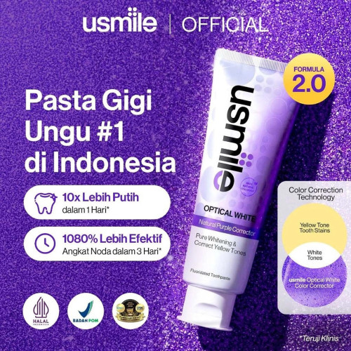 Usmile Pasta Gigi Optical White