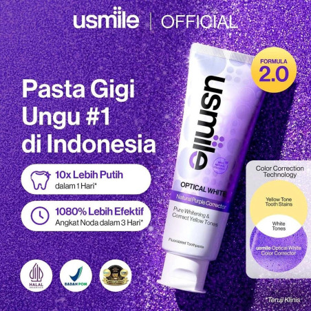 Usmile Pasta Gigi Optical White