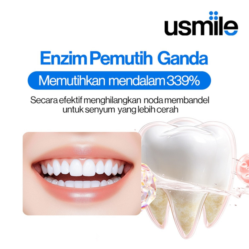 Usmile Pasta Gigi Fresh White Odol Parfum